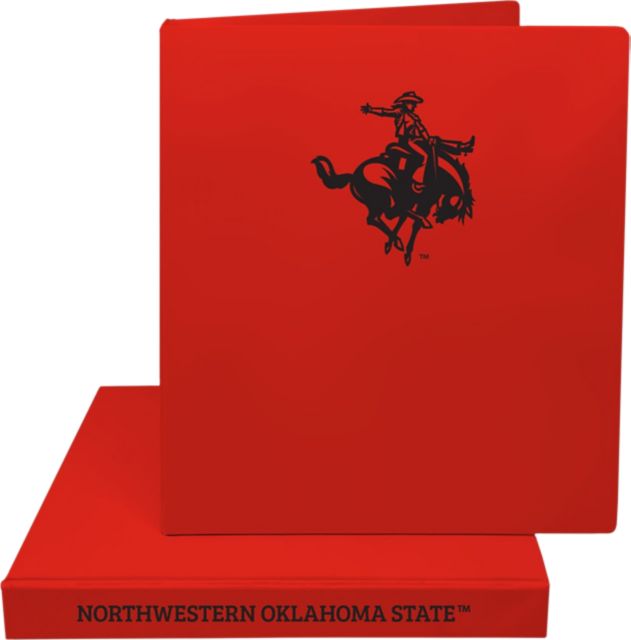 Northwestern Oklahoma State University 1'' Vinyl Binder